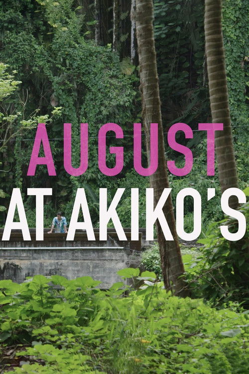 August at Akiko's (2018) poster