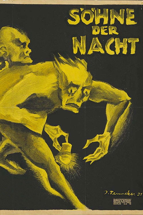 Söhne der Nacht, 1. Teil: Die Verbrecher-GmbH (1921) poster