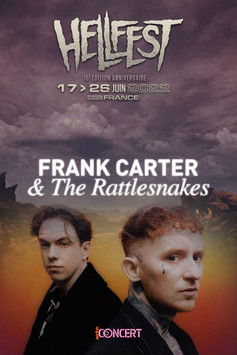 Frank Carter & The Rattlesnakes - Hellfest 2022 (2022) poster
