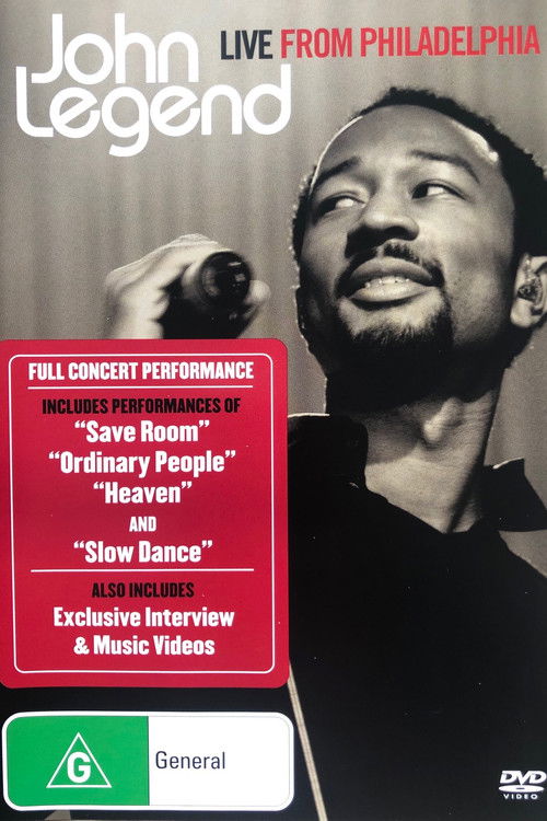 John Legend: Live from Philadelphia (2008) poster