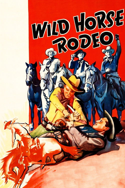 Wild Horse Rodeo (1937) poster