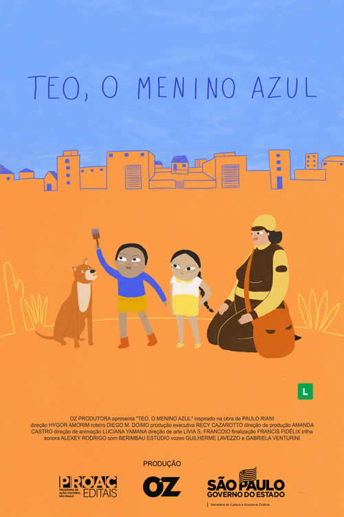 Teo, the Blue Boy (2022) poster