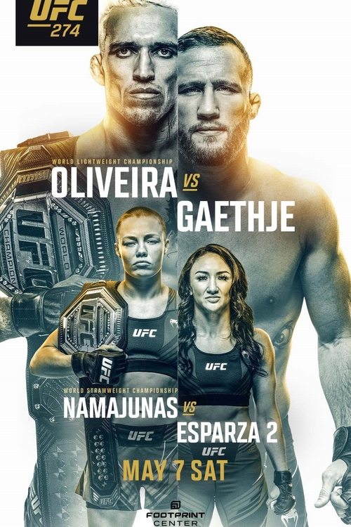 UFC 274: Oliveira vs. Gaethje (2022) poster