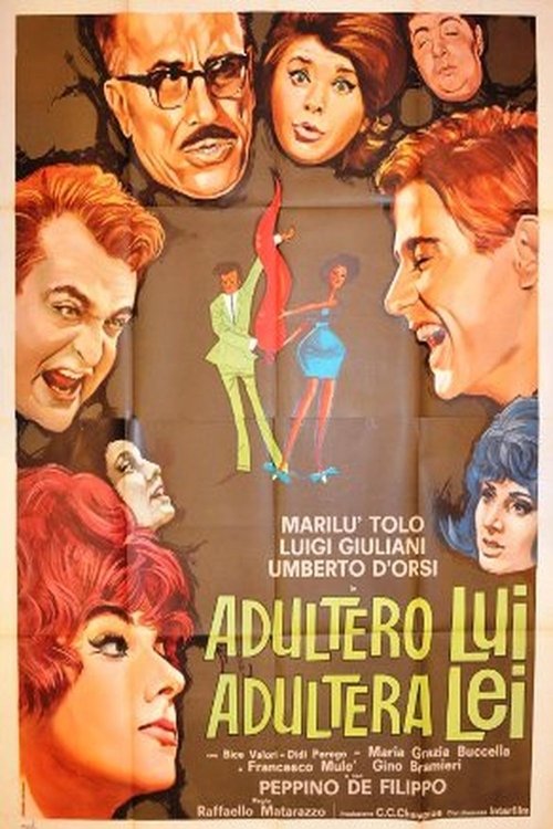 Adultero lui, adultera lei (1963) poster