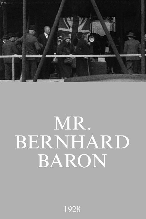 Mr. Bernhard Baron (1928) poster