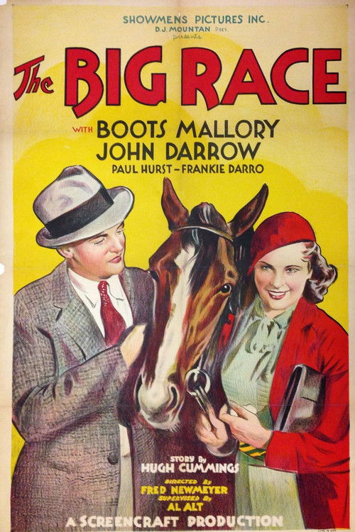 The Big Race (1934) poster