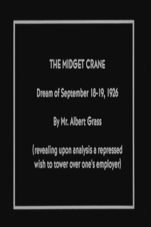 The Midget Crane (2009) poster