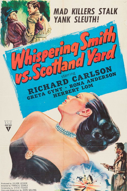 Whispering Smith Hits London (1952) poster