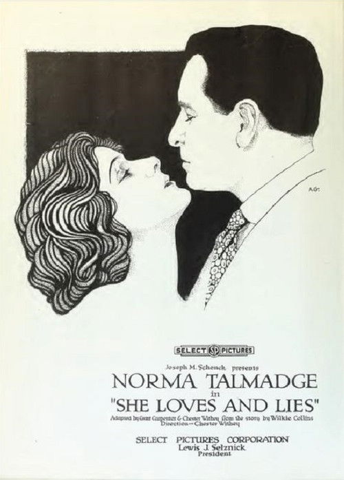 She Loves and Lies (1920) poster