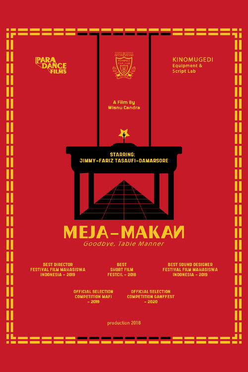 Goodbye, Table Manner (2018) poster