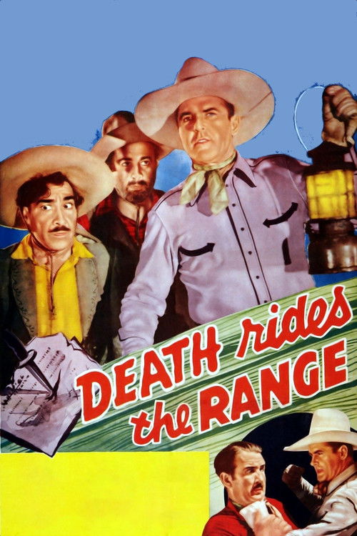 Death Rides the Range (1939) poster