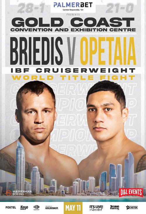 Mairis Briedis vs. Jai Opetaia (2022) poster