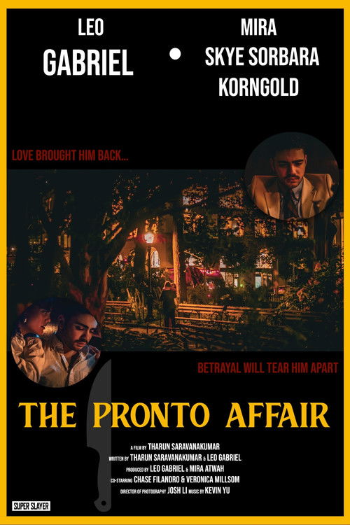 The Pronto Affair (2025) poster