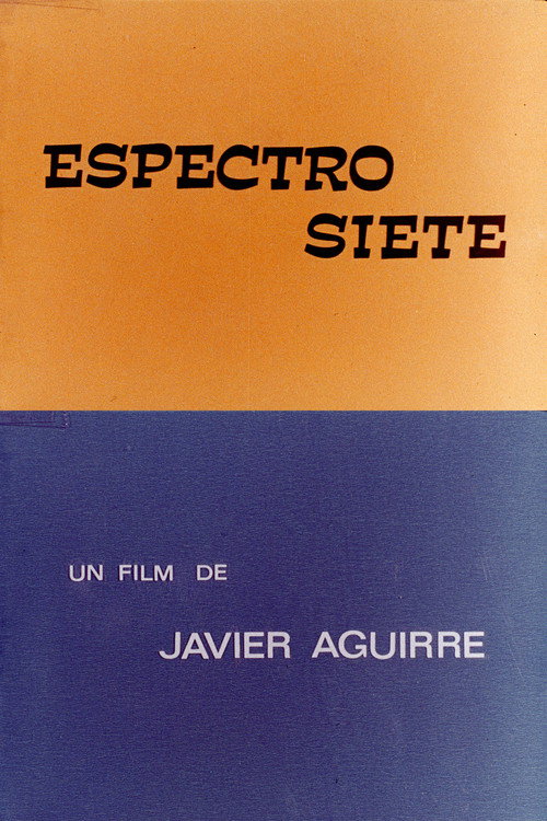 Espectro Siete (1970) poster