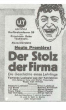 Der Stolz der Firma (1914) poster