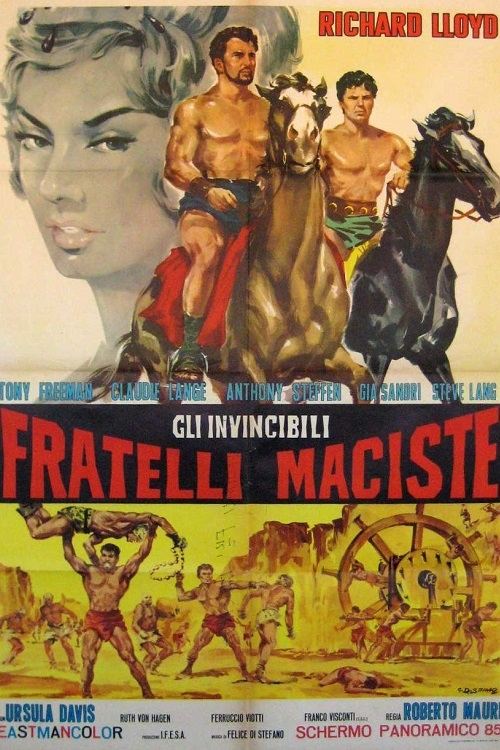 The Invincible Maciste Brothers (1964) poster