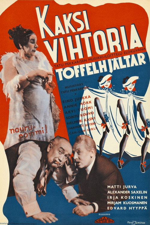 Kaksi Vihtoria (1939) poster