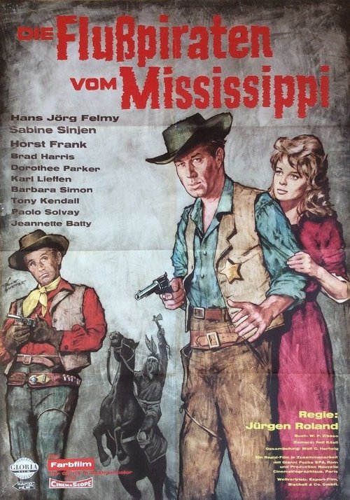 The Pirates of the Mississippi (1963) poster