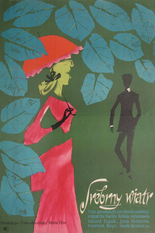 Stříbrný vítr (1956) poster