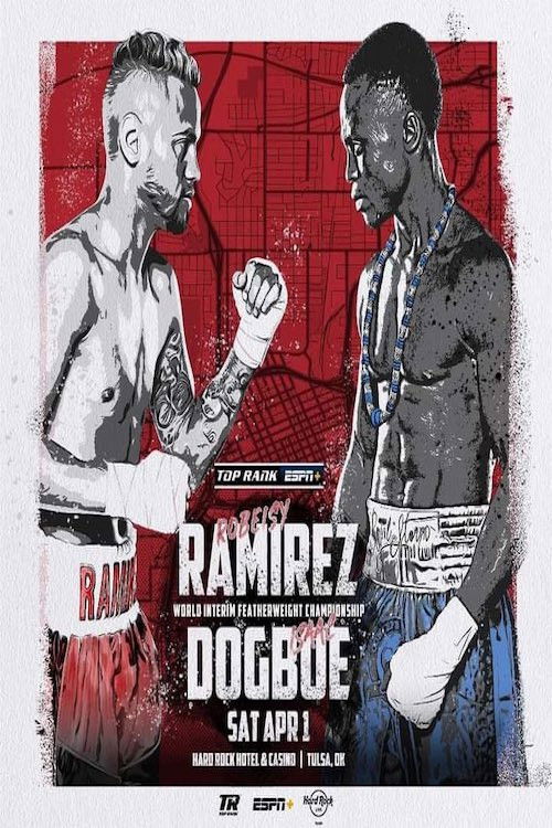 Blood, Sweat & Tears: Ramirez vs. Dogboe (2023) poster