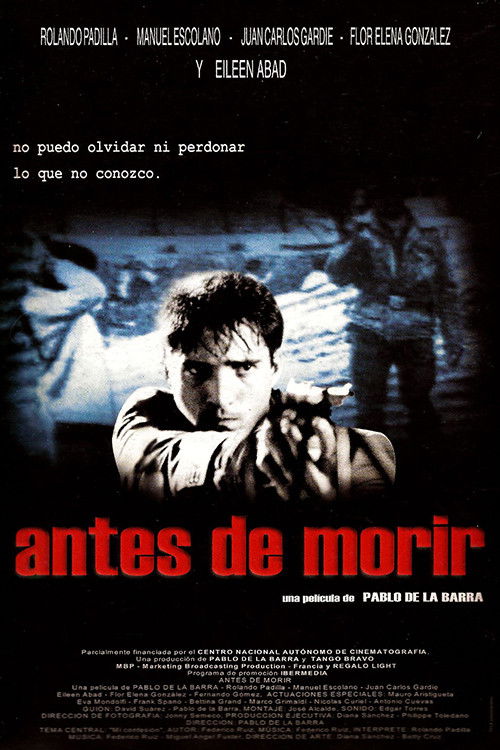 Antes de Morir (2000) poster
