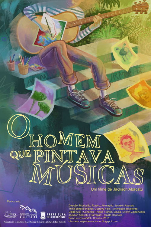 O homem que pintava músicas (2013) poster