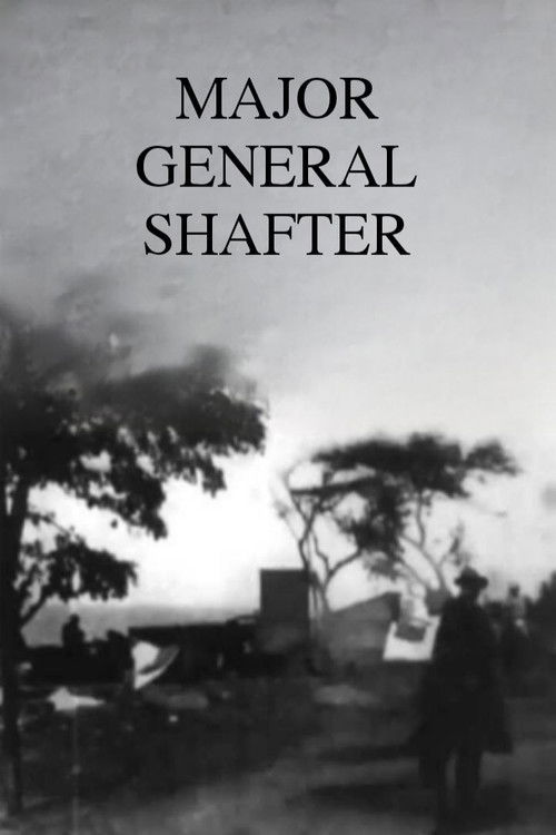 Major General Shafter (1898) poster