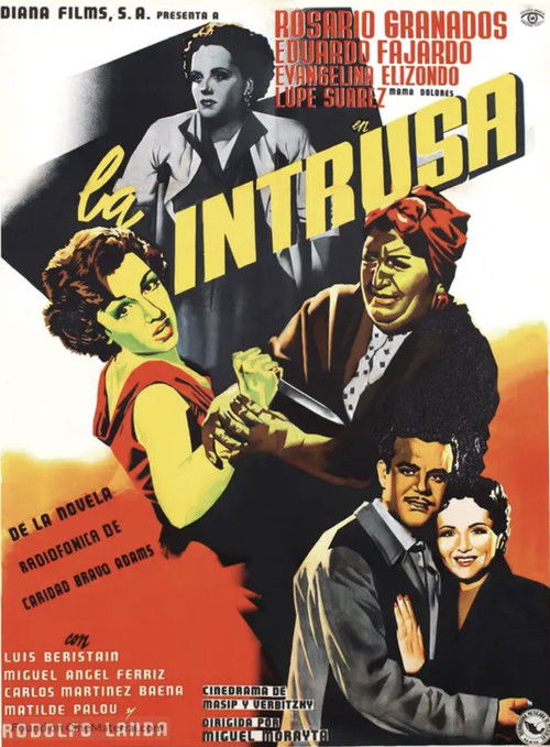 La intrusa (1954) poster