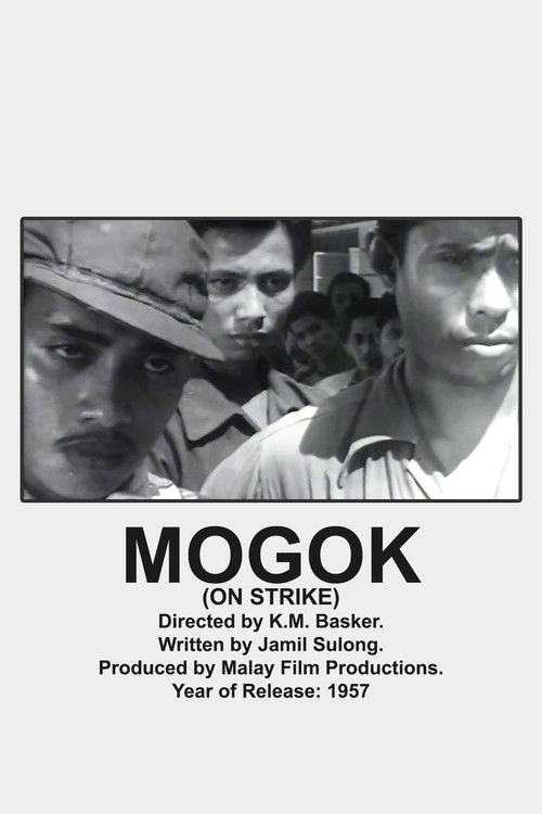 Mogok (1957) poster