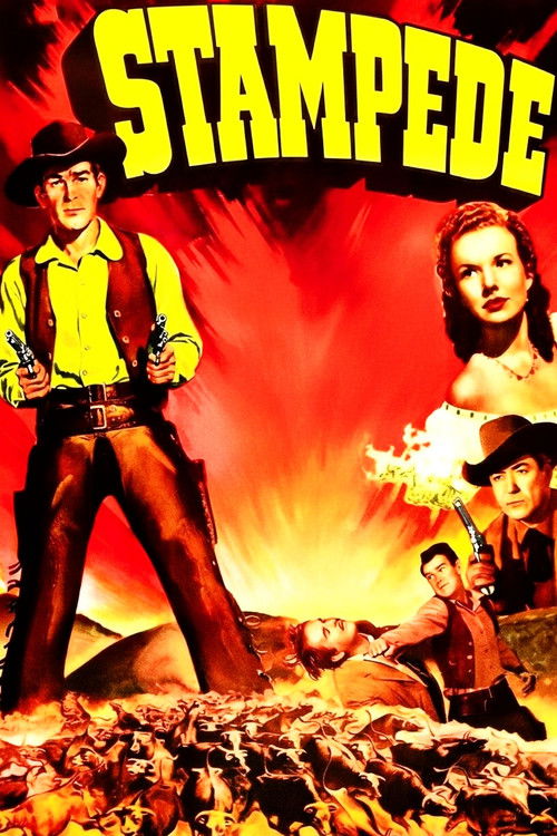 Stampede (1949) poster