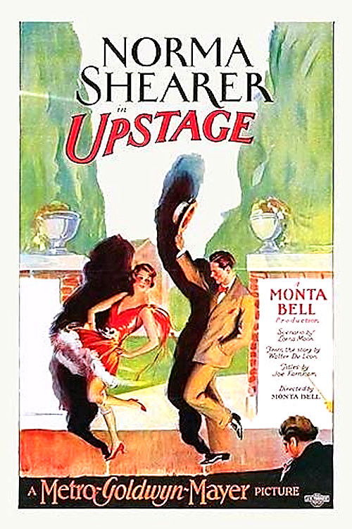 Upstage (1926) poster