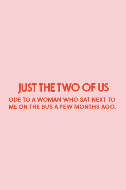 Just the Two of Us (2020) poster