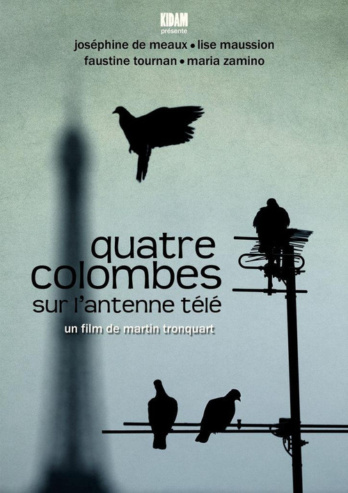Quatre colombes sur l'antenne télé (2012) poster