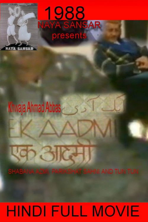 Ek Aadmi (1988) poster