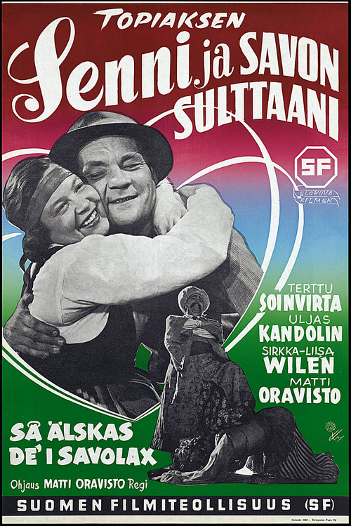 Senni ja Savon sulttaani (1953) poster