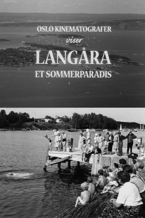 Oslofilm: Langåra - et sommerparadis (1953) poster