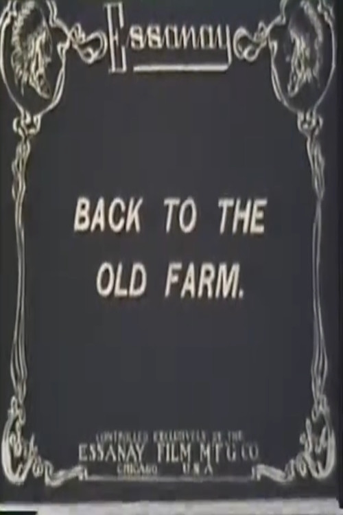 Back to the Old Farm (1912) poster