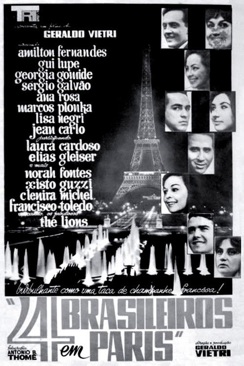 Quatro Brasileiros em Paris (1965) poster