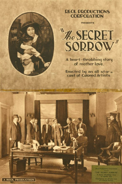 The Secret Sorrow (1921) poster