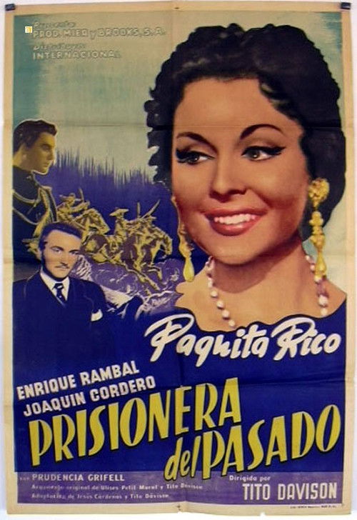 Prisionera del pasado (1954) poster