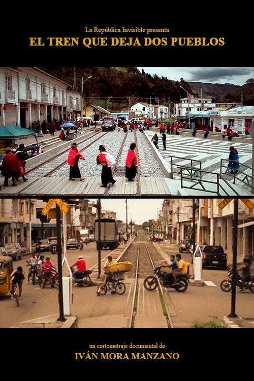 Train leaves two towns (2016) poster