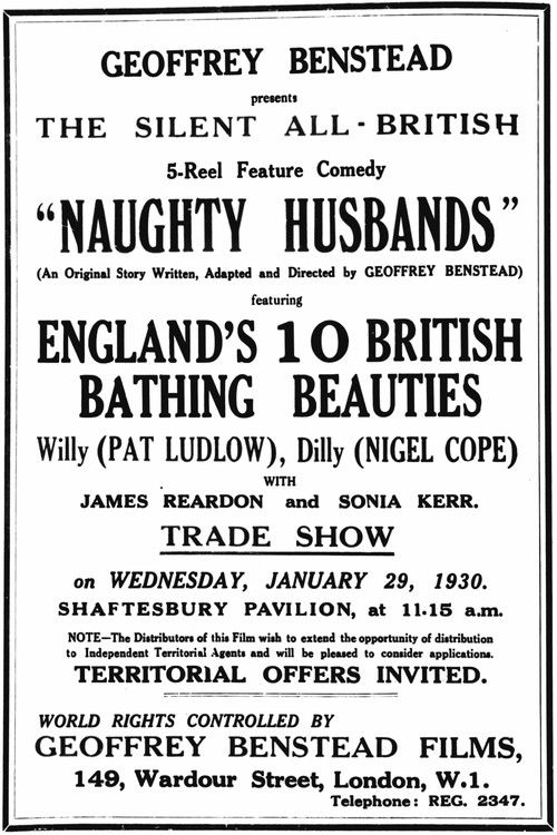 Naughty Husbands (1930) poster