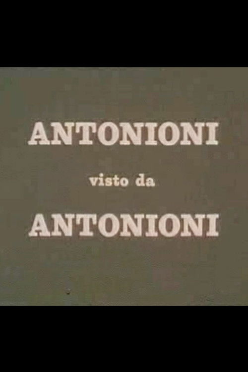 Antonioni visto da Antonioni (1978) poster