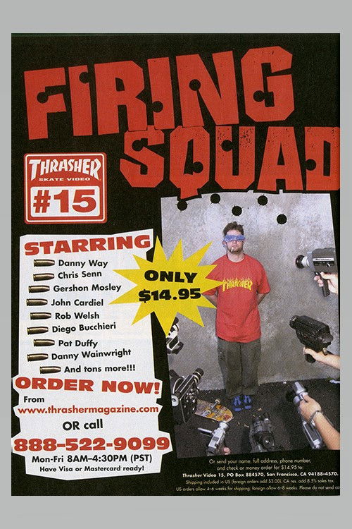Thrasher - Firing Squad (2000) poster