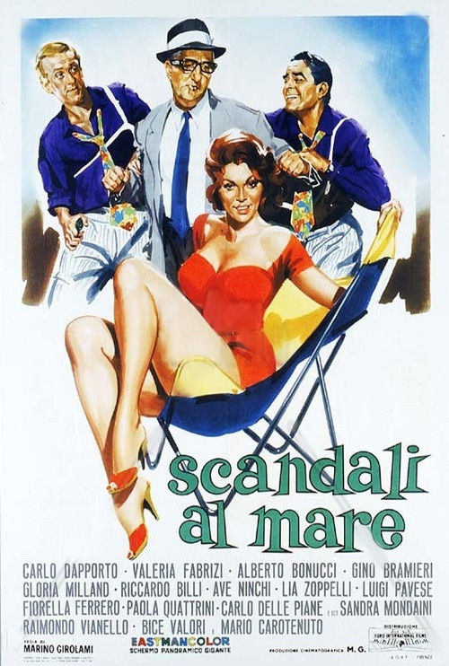 Scandali al mare (1961) poster