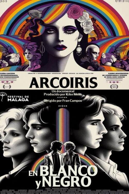 Arcoíris en blanco y negro (2025) poster