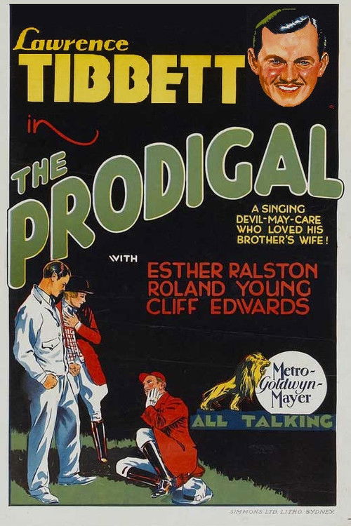 The Prodigal (1931) poster