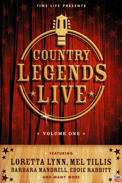 Time-Life: Country Legends Live, Vol. 1 (2005) poster