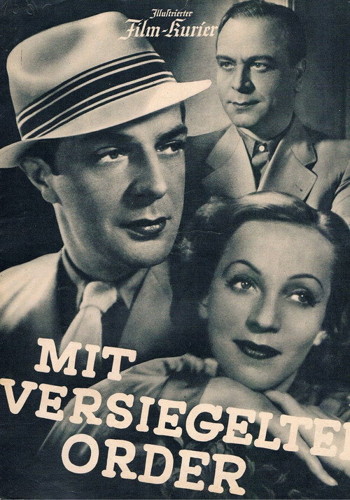 Mit versiegelter Order (1938) poster