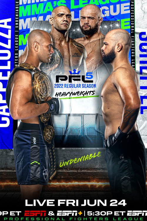 PFL 2022 #5: Regular Season - Scheffel vs. Cappelozza (2022) poster